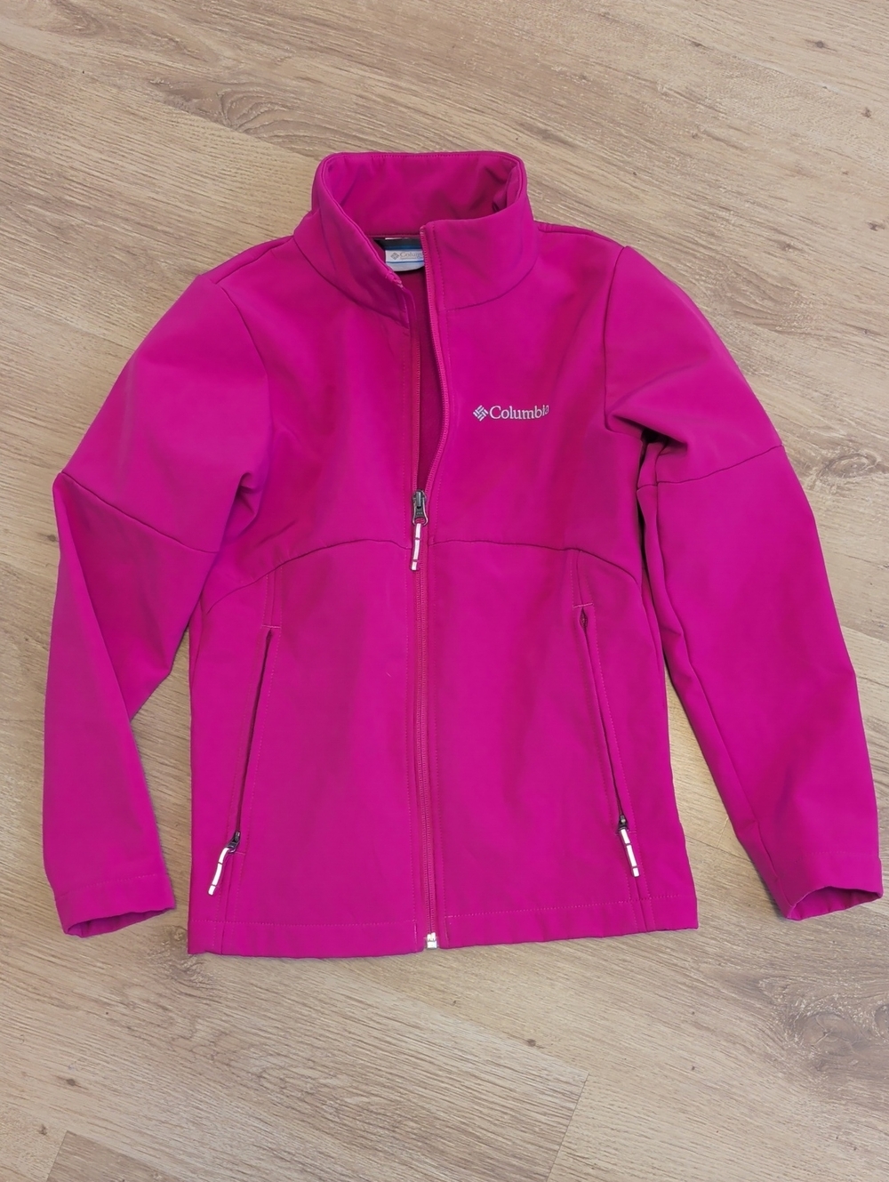 Columbia Girls' Hot Pink Softshell Jacket 10/12